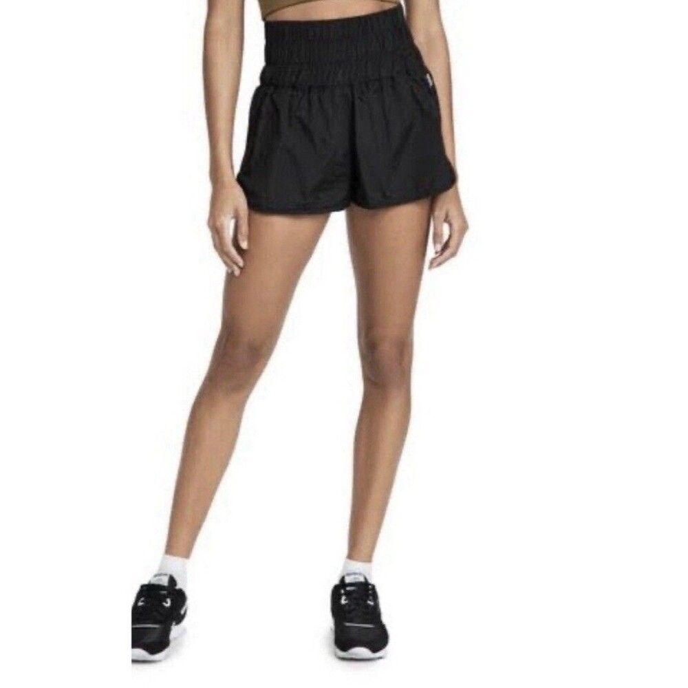 Womens Size M Free People The Way Home Shorts Black EUC